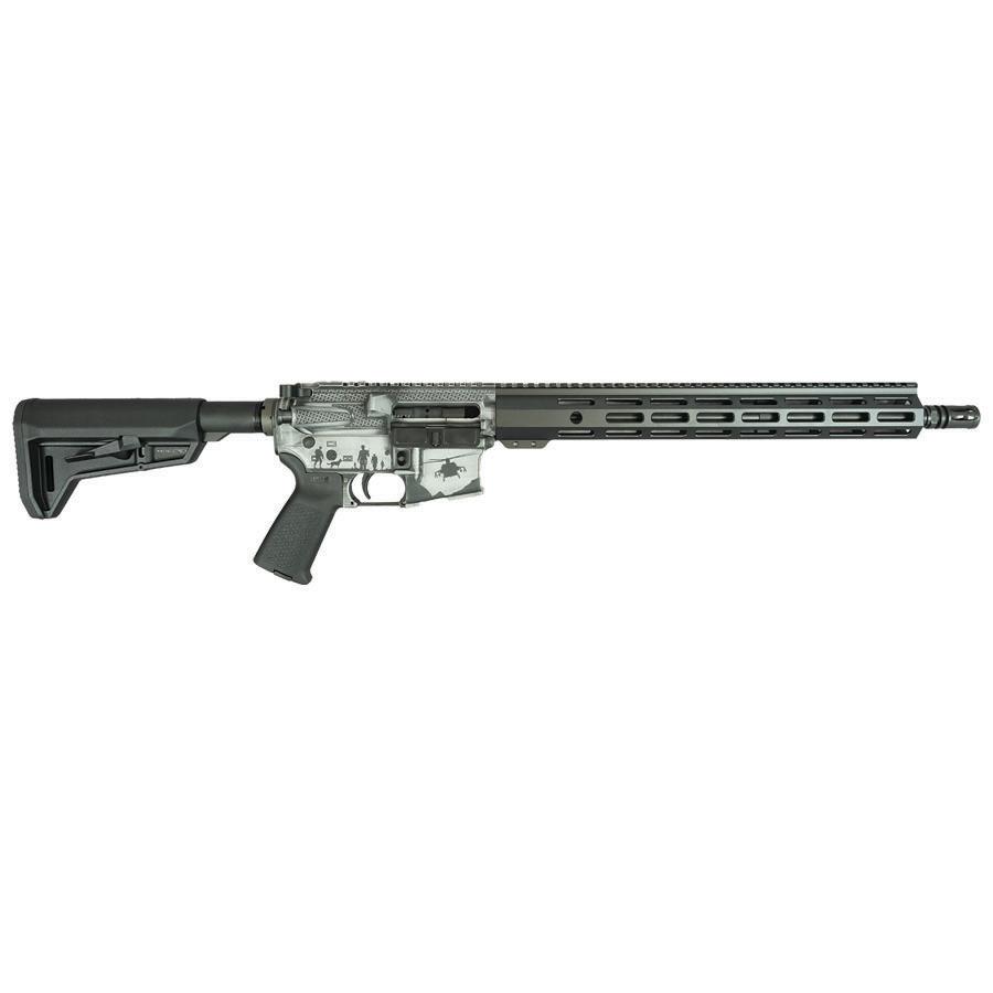 Shark Coast Tactical Armed Forces Grey Rifle 5.56 16" 30rd MLOK