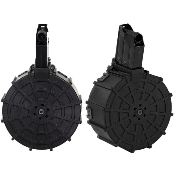 Promag Akdal MKA 1919 Drum Shotgun Magazine Black Polymer 12 ga 2-3/4″ 20/rd
