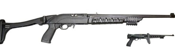 Ruger 10/22 Tactical Folding Stock – Black Polymer