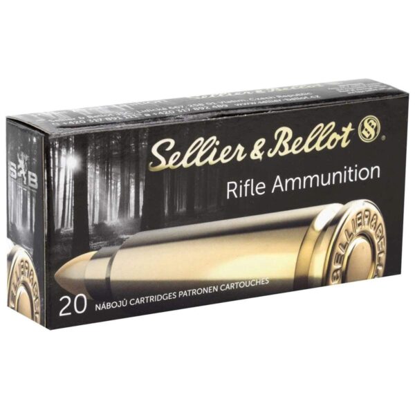 Sellier & Bellot Rifle Ammunition 7x64mm 139 gr SP 800 fps – 20/box