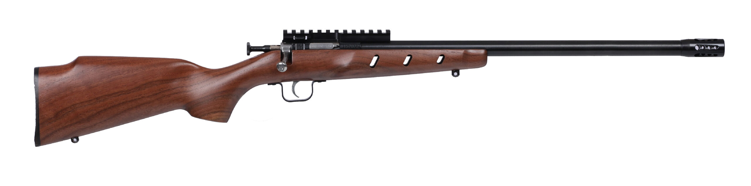 Crickett .22 LR Single Shot Bolt-Action 16.1" Blued Youth Rifle Synthetic
