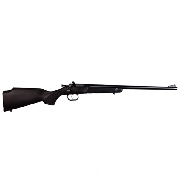 Crickett .22 LR Single Shot Bolt-Action 16.1″ Blued Youth Rifle Black