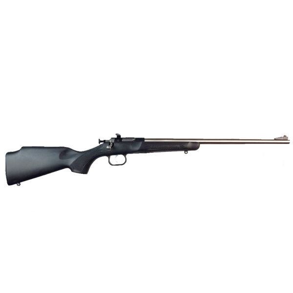 Crickett .22 LR Single Shot Bolt-Action 16.1″ Stainless Youth Rifle Black