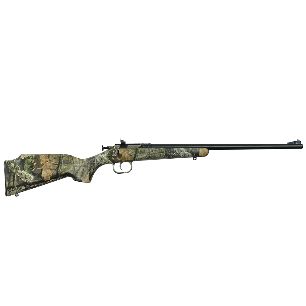 Crickett .22 WMR Single Shot Bolt-Action 16.1" Blued Youth Rifle Camo