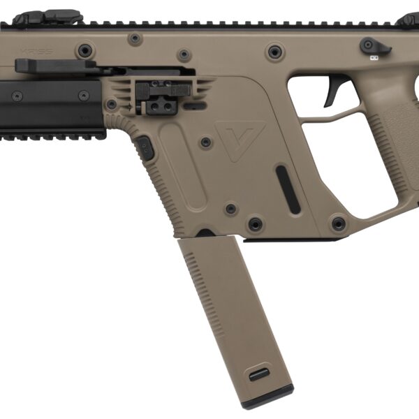 KRISS USA Vector SDP-E G2 .45 ACP 6.5” FDE Pistol — Super V Recoil System
