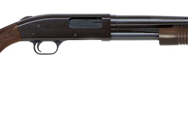 Mossberg 500 Retro 12 Gauge Pump-Action 18.5″ Cylinder Bore Blued/Wood