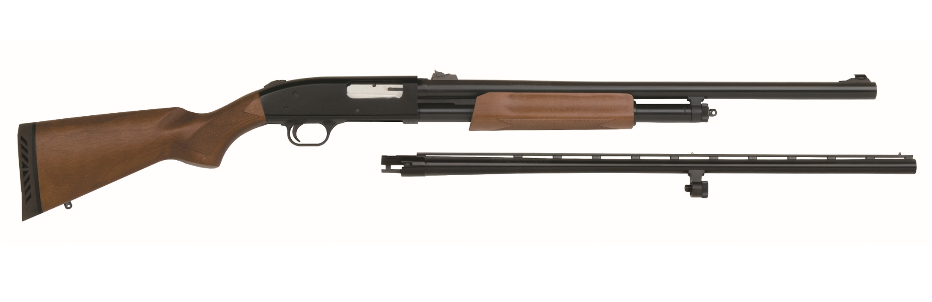 Mossberg 500 Field Deer Combo 12 Gauge Pump-Action Synthetic Stock