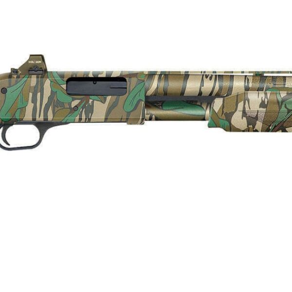 Mossberg 500 Turkey 20 Gauge Pump-Action 22″ Mossy Oak Green Lumber Optic
