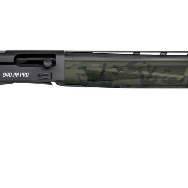 Mossberg 940 JM Pro 12 Gauge Semi-Auto 24″ Multi-Choke Black 9+1 Orange