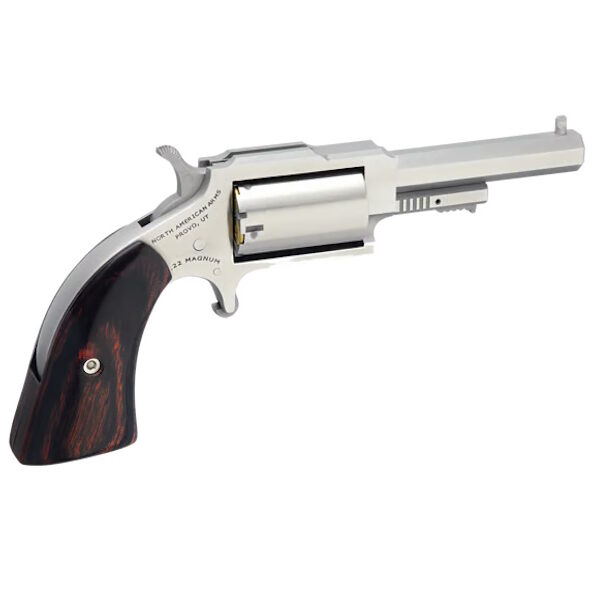 NAA Sheriff .22 WMR Single-Action Revolver 2.5in Stainless 5rd