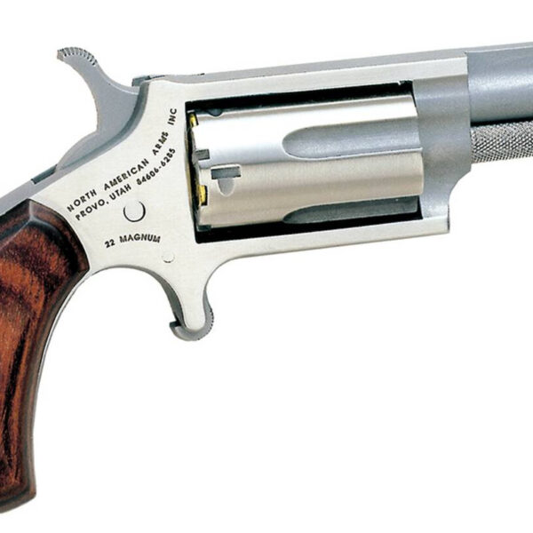 North American Arms Mini .22 WMR Single-Action Revolver 1.625in SS 5rd