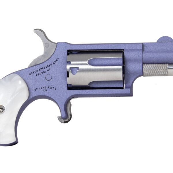 North American Arms Mini Revolver .22 LR 1-1/8″ Barrel 5+1 Orchid Cerakote