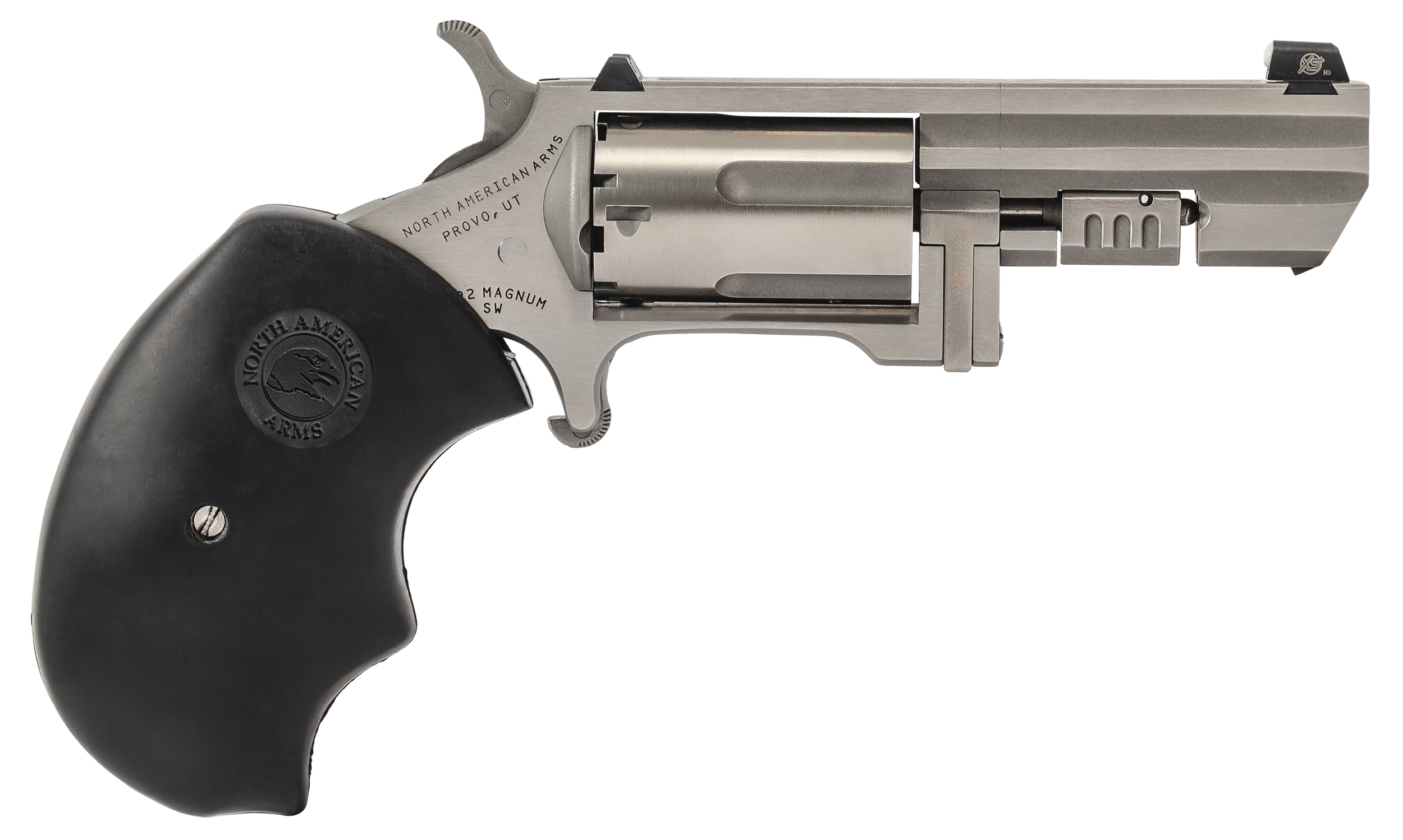 North American Arms Recluse .22 WMR Mini Revolver 2" Barrel XS Sights 5+1