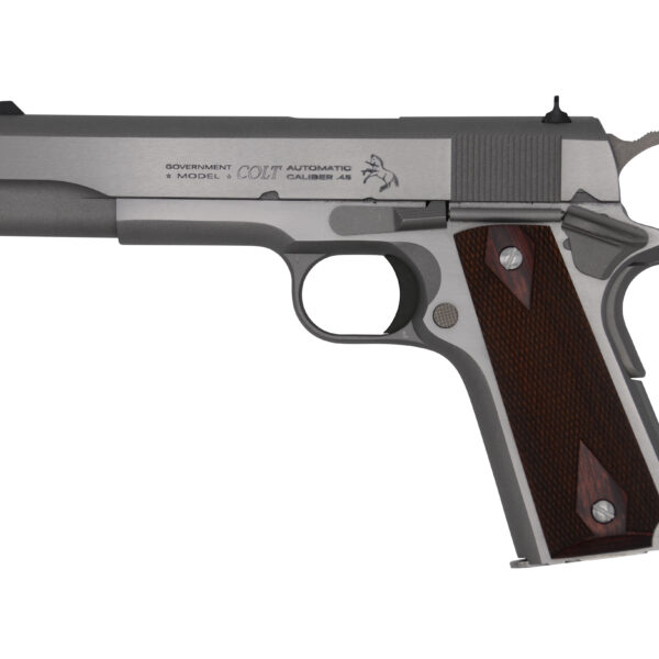 Colt 1911c 9mm Firearm Semi-Auto 5″ Barrel 9 +1 Rd Silver