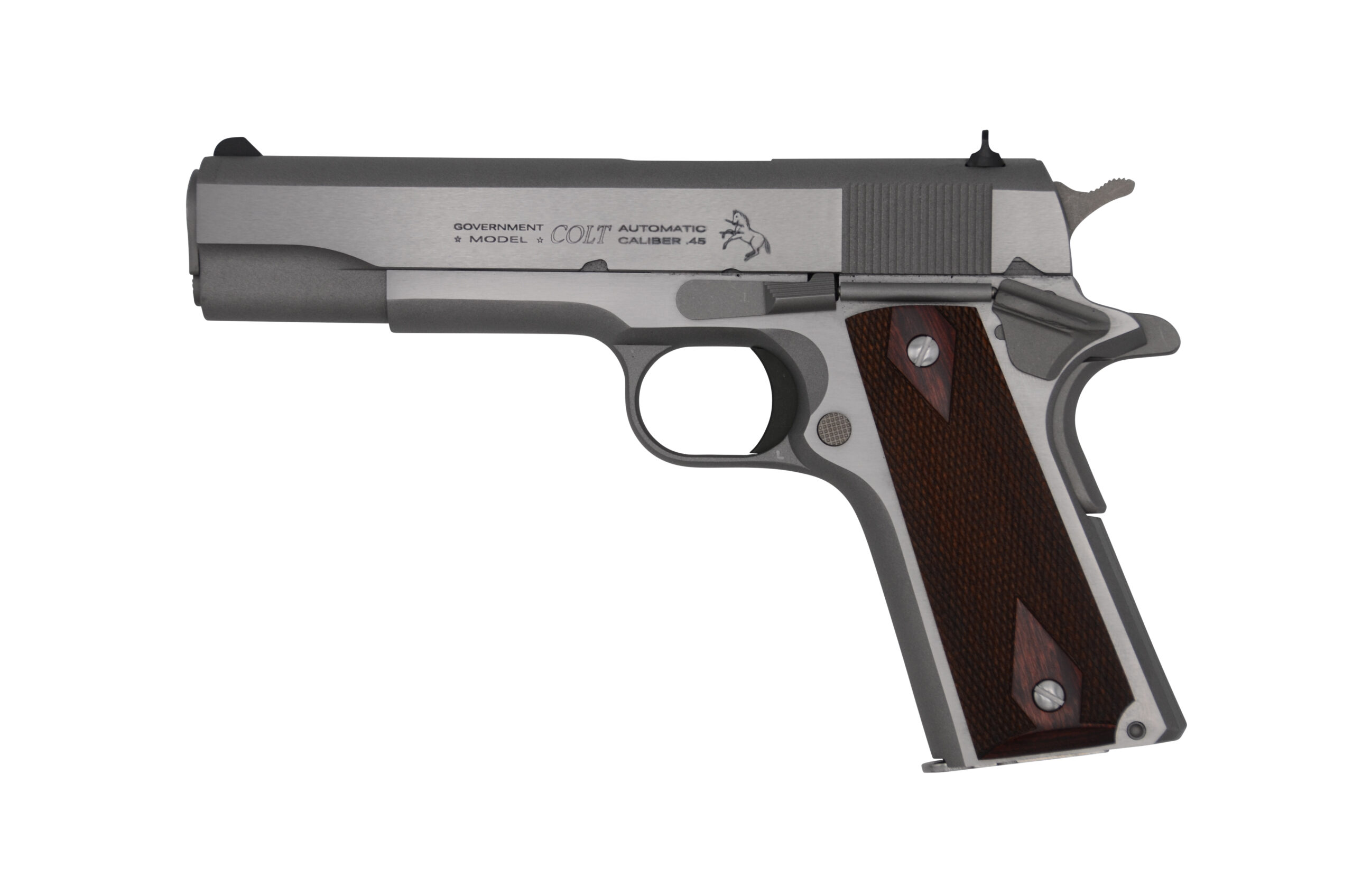 Colt 1911c 9mm Firearm Semi-Auto 5" Barrel 9 +1 Rd Silver