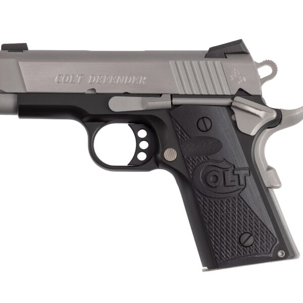 Colt Defender .45 ACP Pistol Semi-Auto 3″ Barrel 7 Rd Stainless