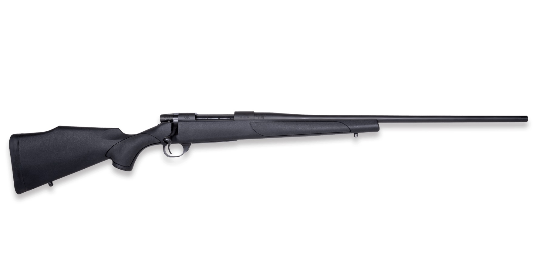 Weatherby Vanguard Obsidian .22-250 Rem Bolt-Action Rifle 24" Threaded Barrel 5+1