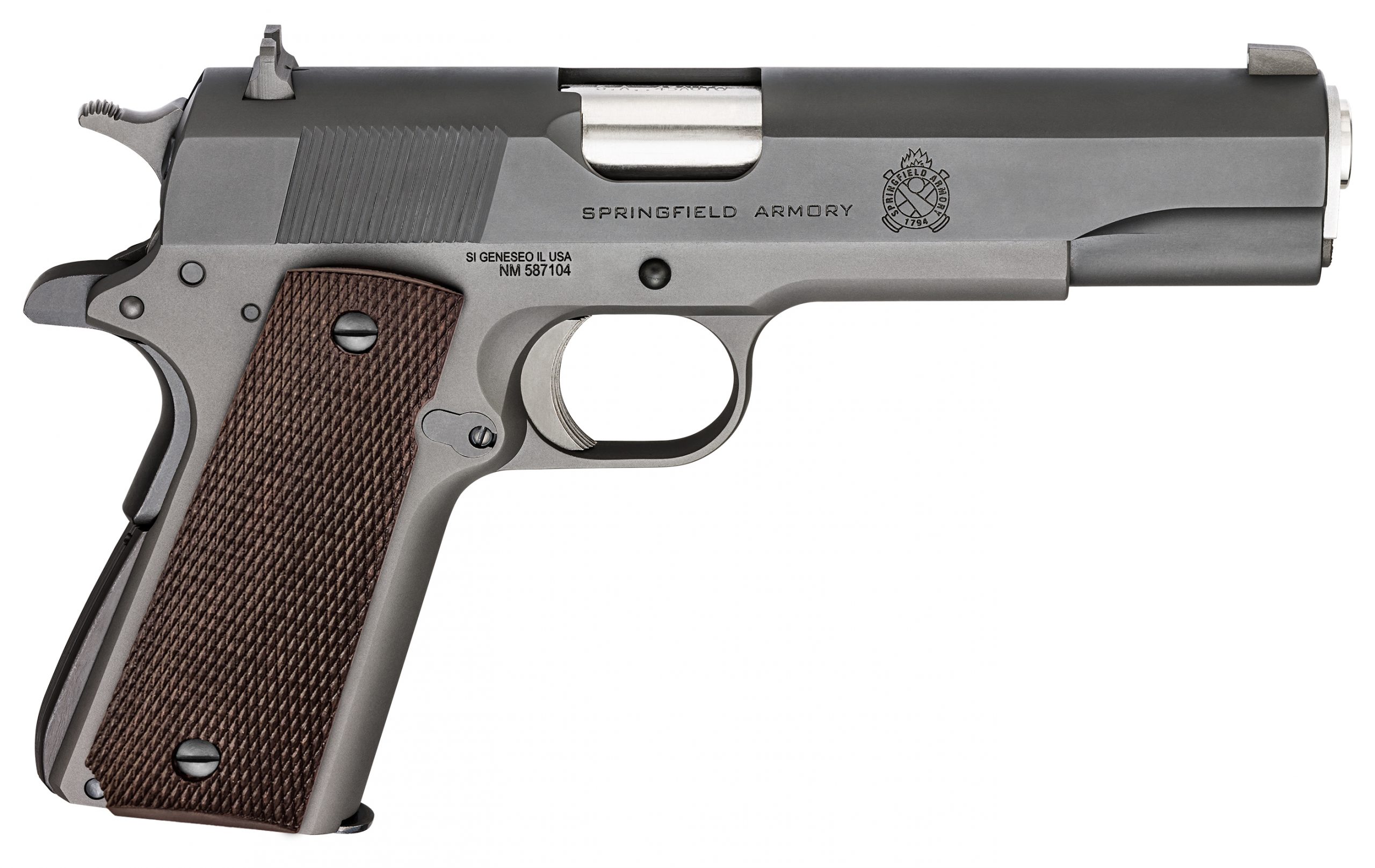 Springfield Armory 1911 Defender .45 ACP Mil-Spec Pistol 5" Parkerized 7+1