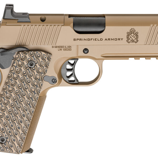 Springfield Armory 1911 TRP AOS .45 ACP Optics-Ready Pistol 4.45″ Coyote