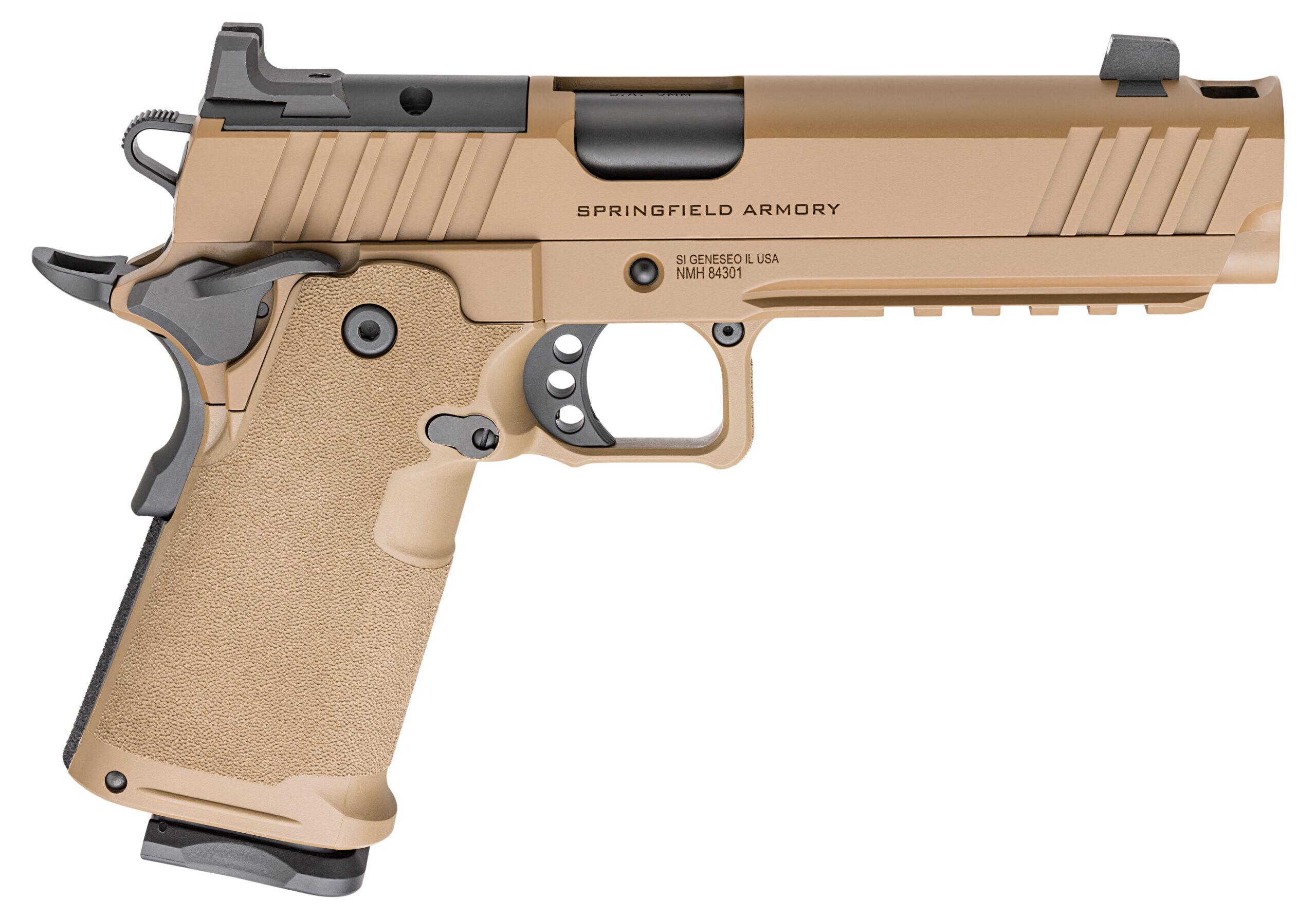 Springfield Armory DS Prodigy Comp 9mm Pistol 5" Coyote 20+1