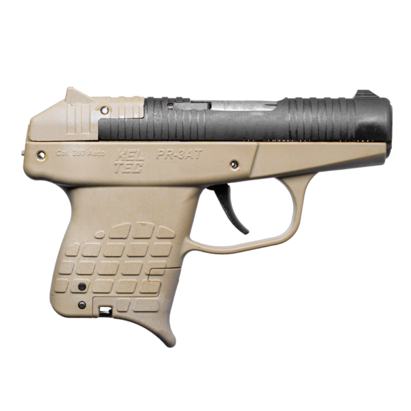 Kel-Tec PR-3AT .380 ACP Semi-Auto Pistol 3.1″ Tan 10+1 Semi-Auto Firearm