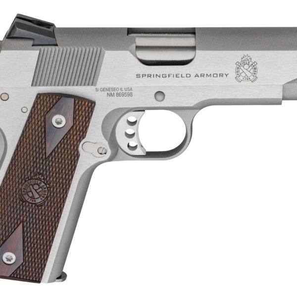 Springfield Armory 1911 Garrison .45 ACP Pistol 4.25″ Stainless 7+1 Compact