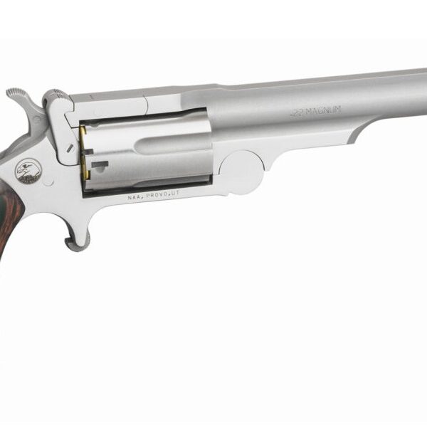 NAA Ranger II .22 WMR Break-Top SA Revolver 4in Stainless 5rd