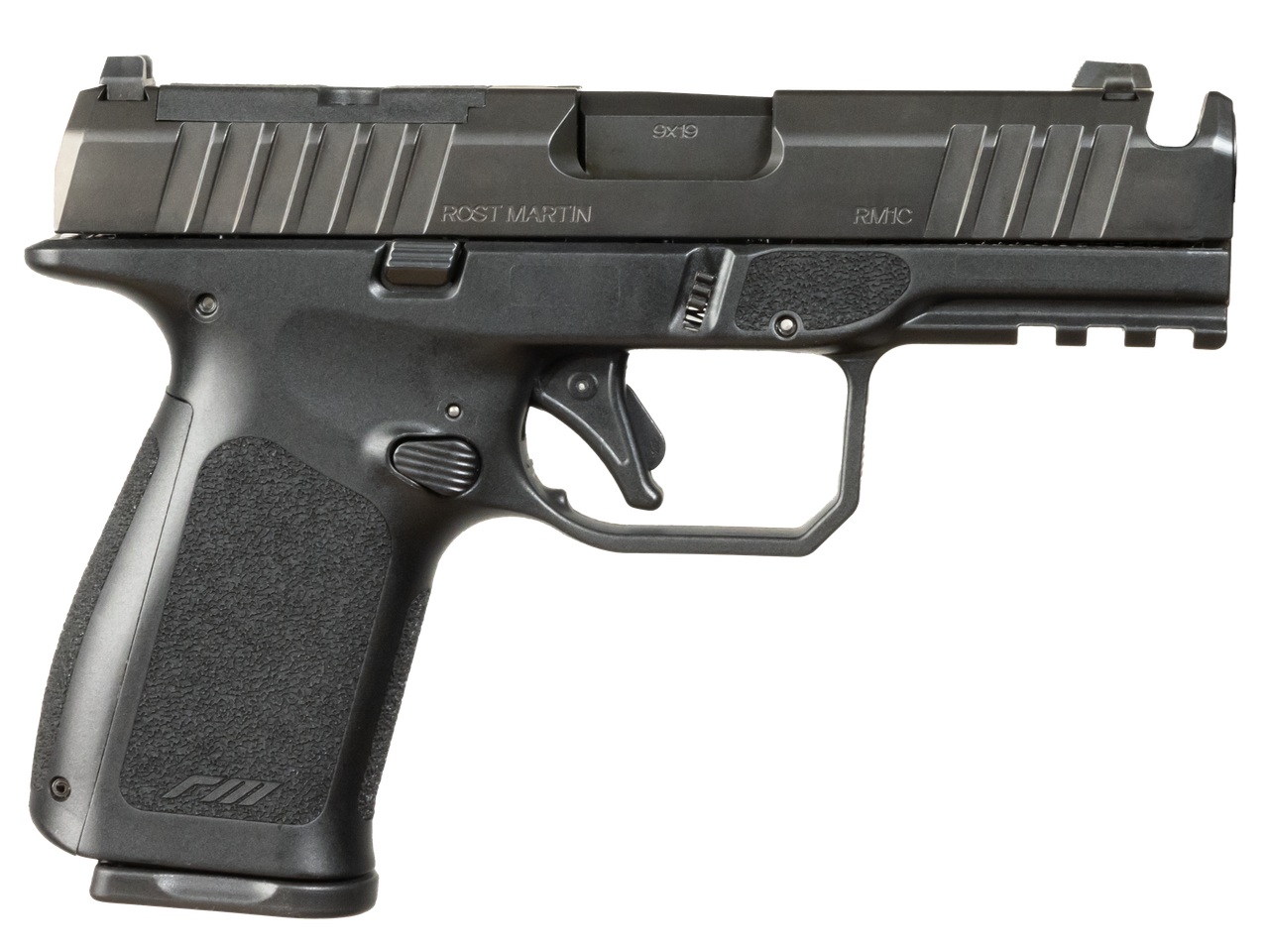 Rost Martin RM1C 9mm Luger Black 4" Barrel Semi-auto Pistol