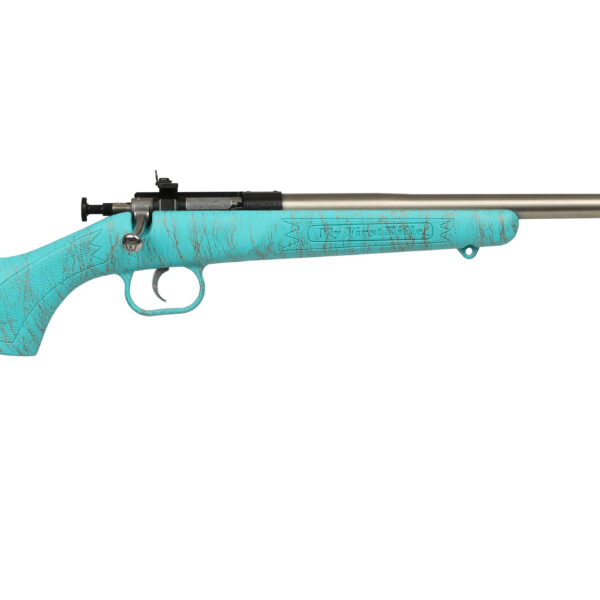Crickett .22 LR Single Shot Bolt-Action 16.1″ Stainless Youth Rifle Synthetic