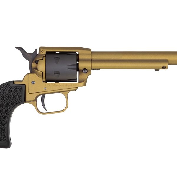 Heritage Rough Rider .22 LR SA Revolver 6.5″ 6-Round Gold PVD