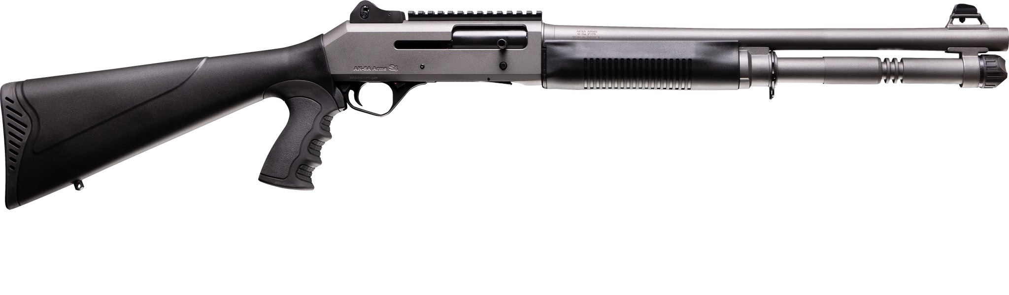 Four Peaks ASKA S4 12 Gauge Semi-Auto 18.5" Pistol Grip Tungsten