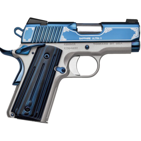 Kimber Sapphire Ultra Ii .45 ACP 1911 Pistol 3″
