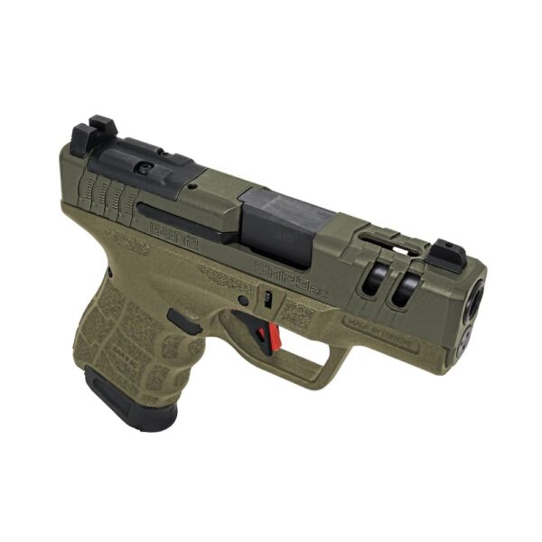 SAR Firearms SAR9 SC Gen2 9mm Striker-Fired 3.3″ OD Green 15rd
