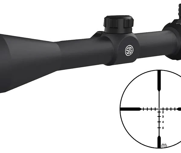 SIG SAUER BUCKMASTERS 3-9X40 BDC BLACK