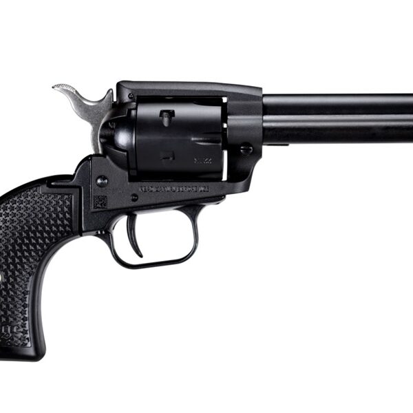 Heritage Rough Rider .22 LR/.22 WMR SA Revolver 4.75″ 6-Round Black