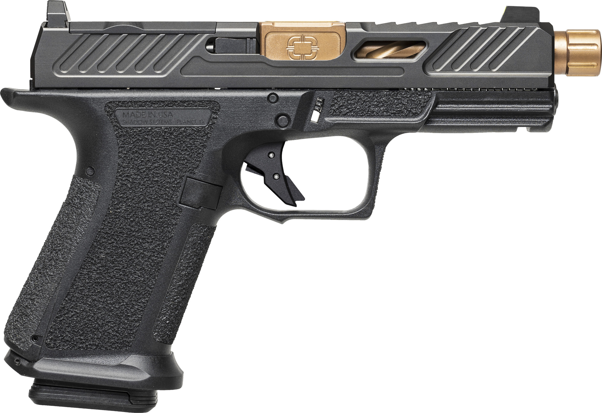 Shadow Systems MR920 Elite 9mm Striker-Fired 4" OR TB Blk/Brz