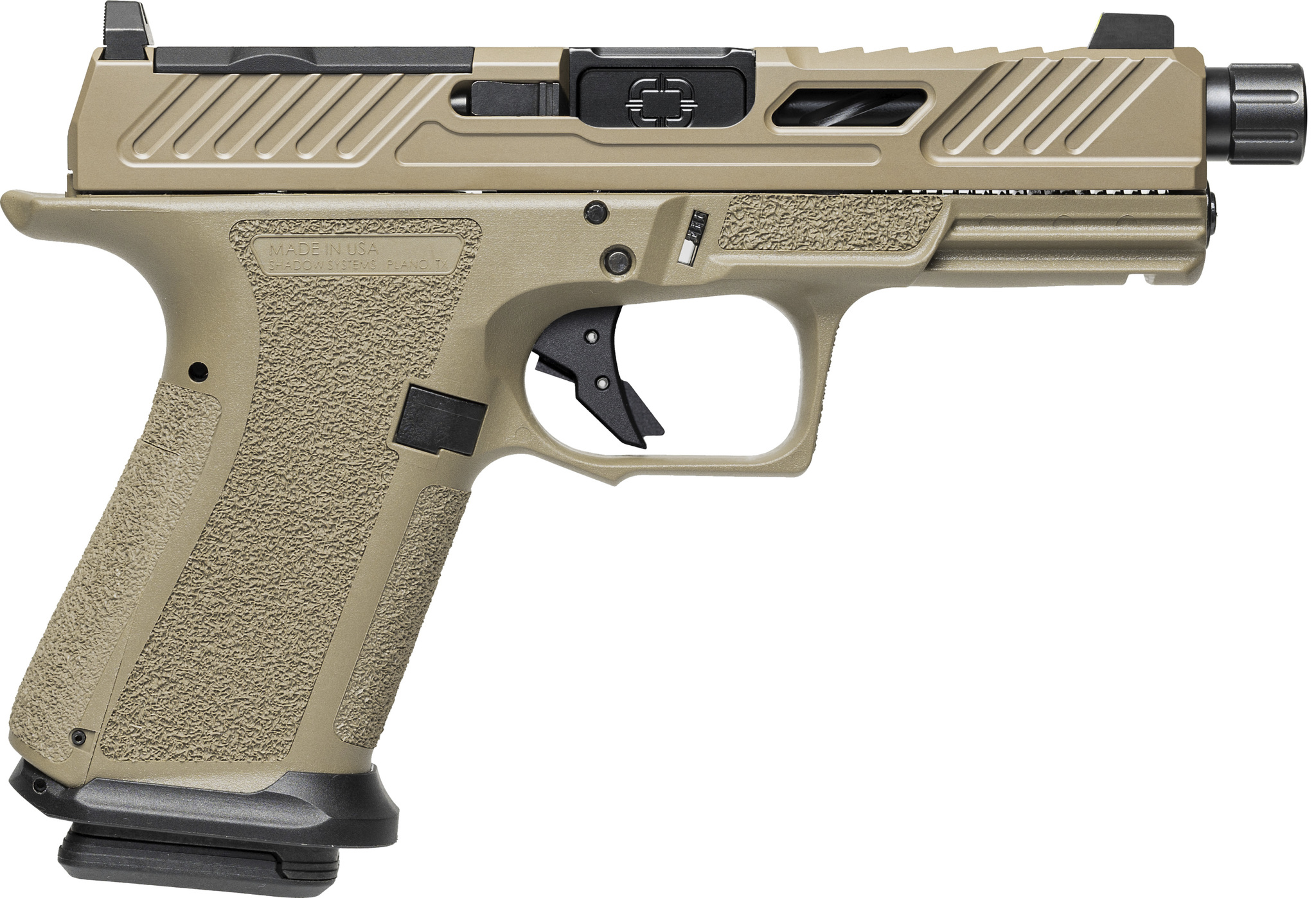 Shadow Systems MR920 Elite 9mm Striker-Fired 4" OR TB FDE/Blk