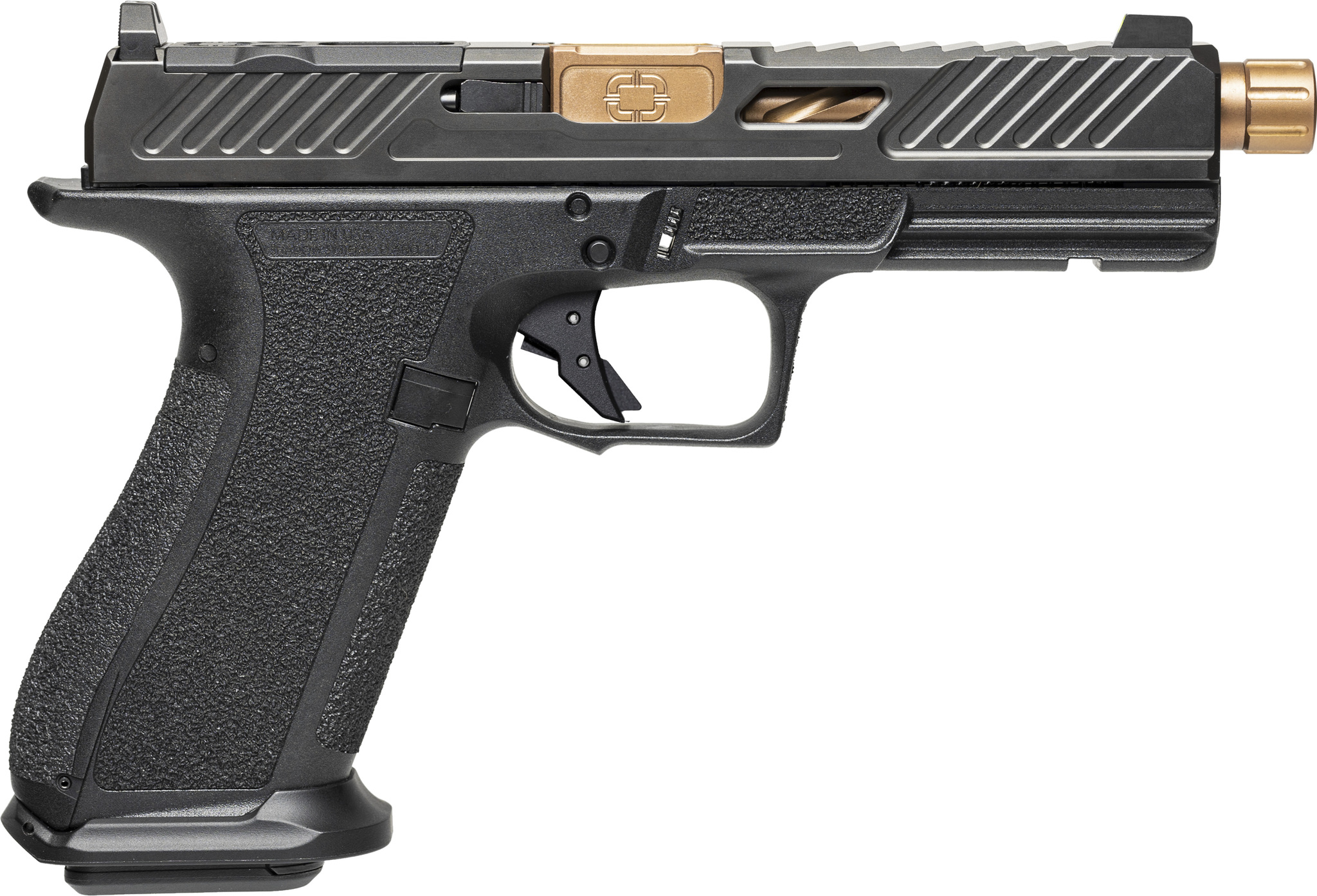Shadow Systems DR920 Elite 9mm Striker-Fired 4.5" OR TB Blk/Brz