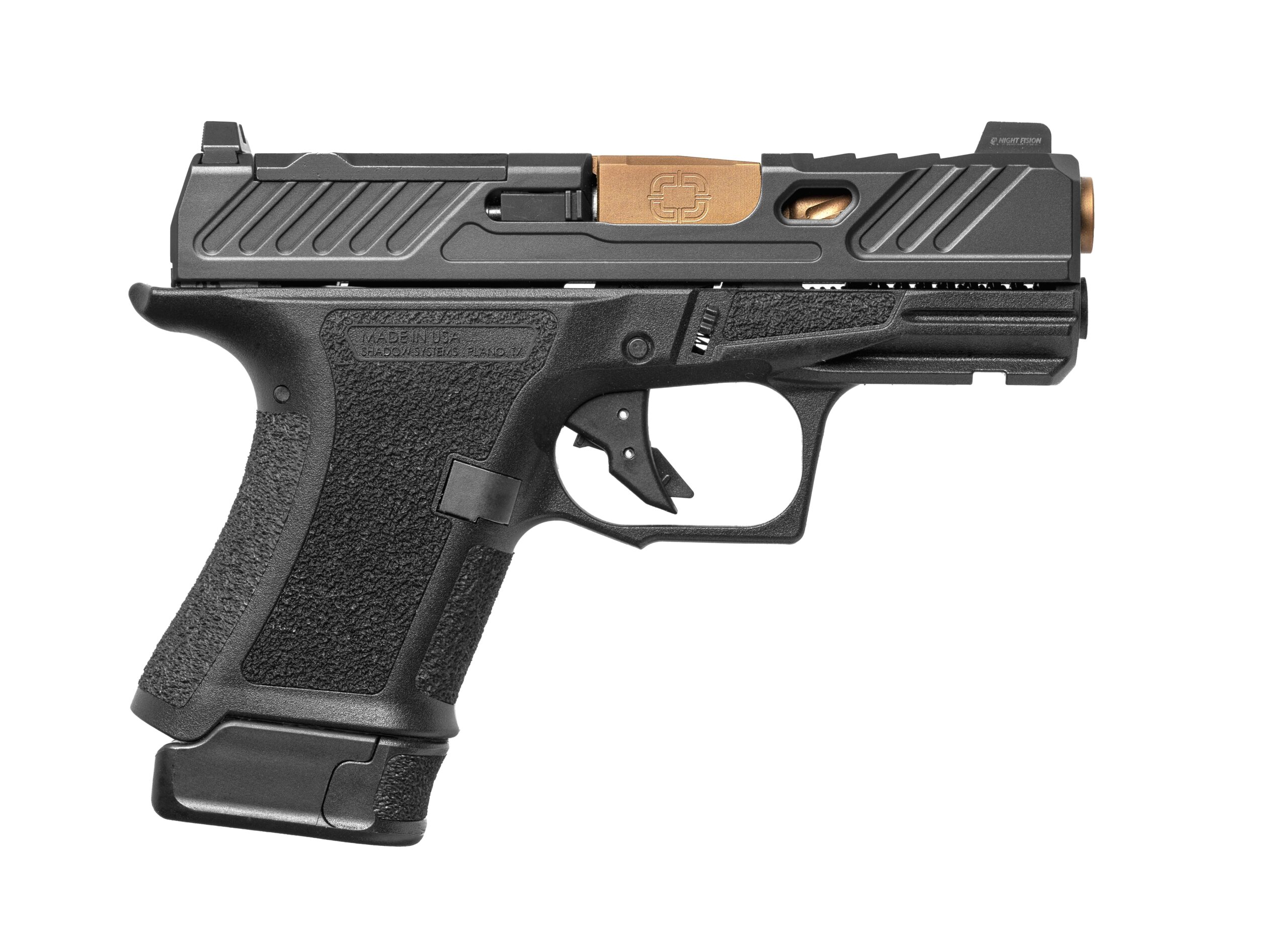 Shadow Systems CR920 Elite 9mm Striker-Fired 3.41" OR Blk/Brz