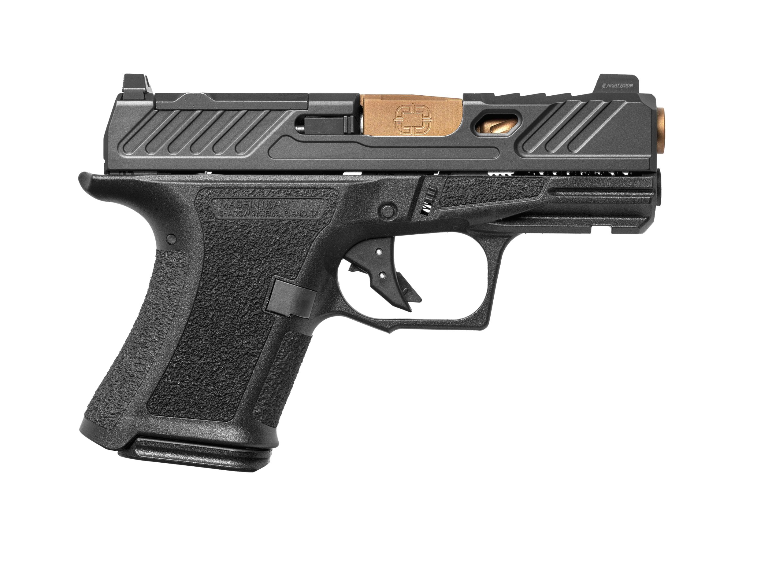 Shadow Systems CR920 Elite 9mm Striker-Fired 3.41" OR Blk/Brz 10rd