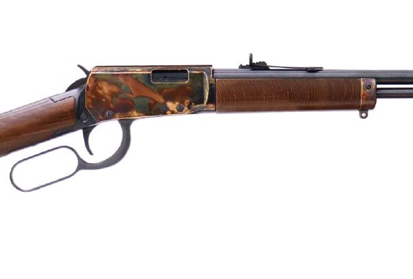 Heritage Settler .22 LR Lever-Action Rifle 16.5″ Case Hardened/Wood
