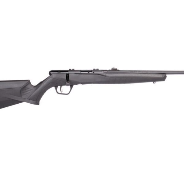 Savage ARMS B22 COMPACT 22MAG BL/SYN 18″ .22 Magnum Bolt Rifle