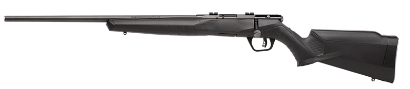 Savage ARMS B17 17HMR BL/SYN 21" LEFT HAND .17 HM2 Bolt Rifle