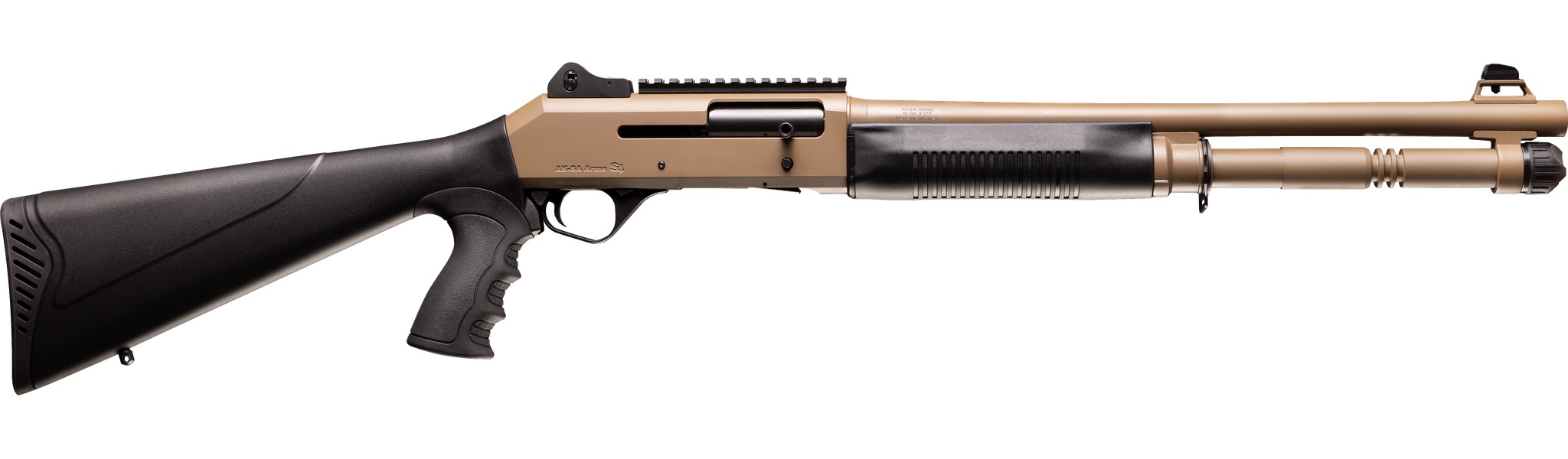Four Peaks ASKA S4 12 Gauge Semi-Auto 18.5" Pistol Grip FDE