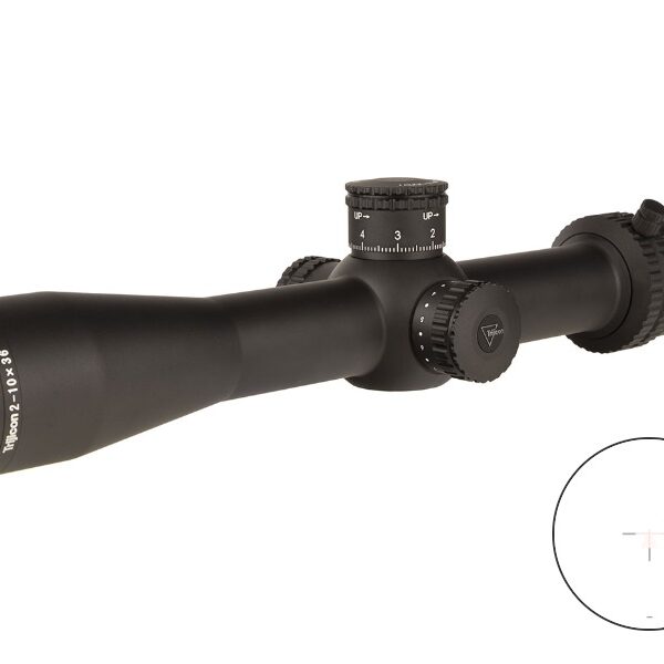 TRIJICON CREDO 2-10X36 BLK MRAD PT FFP