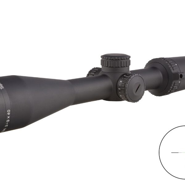TRIJICON CREDO 3-9X40 BLK 1″ MIL-SQ GRN