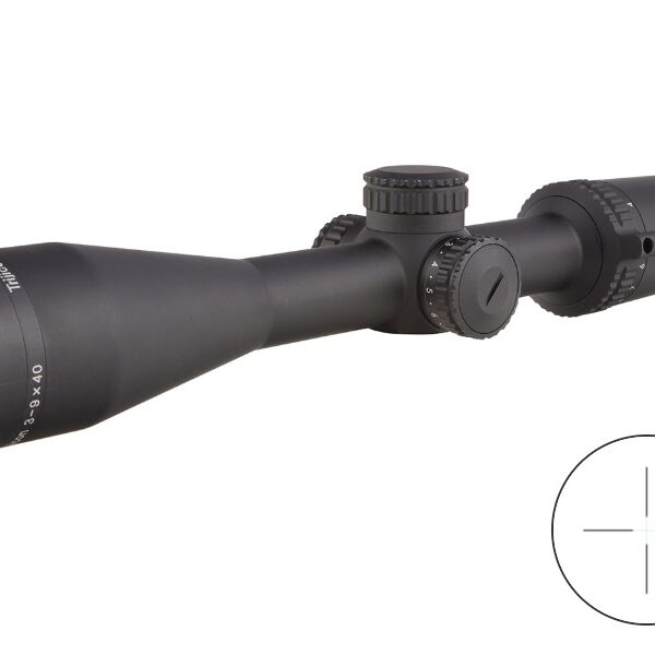 TRIJICON CREDO 3-9X40 BLK 1″ DUPLEX GRN
