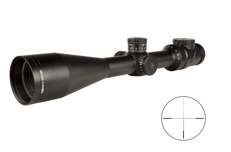TRIJICON ACCUPOINT 4-24X50 MOA 30MM GRN