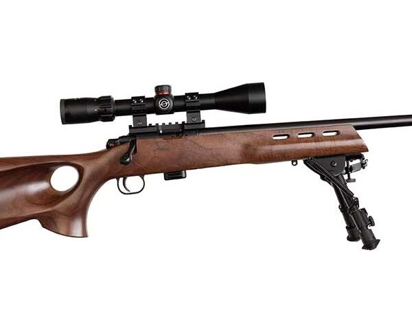 Crickett .22 LR Single Shot Bolt-Action 16.1″ Blued Youth Package Synthetic