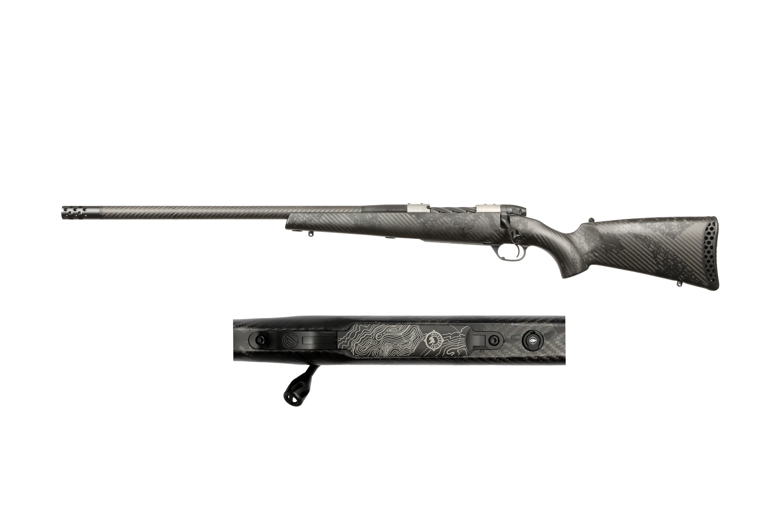 Weatherby Mark V Backcountry Guide .240 Wby Mag Bolt Action (9-lug) 24" Barrel